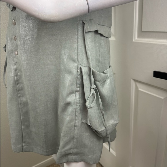 Tomboy Elegant Mint Color Sleeveless Dress/Blazer One Size. #70 - Picture 7 of 13